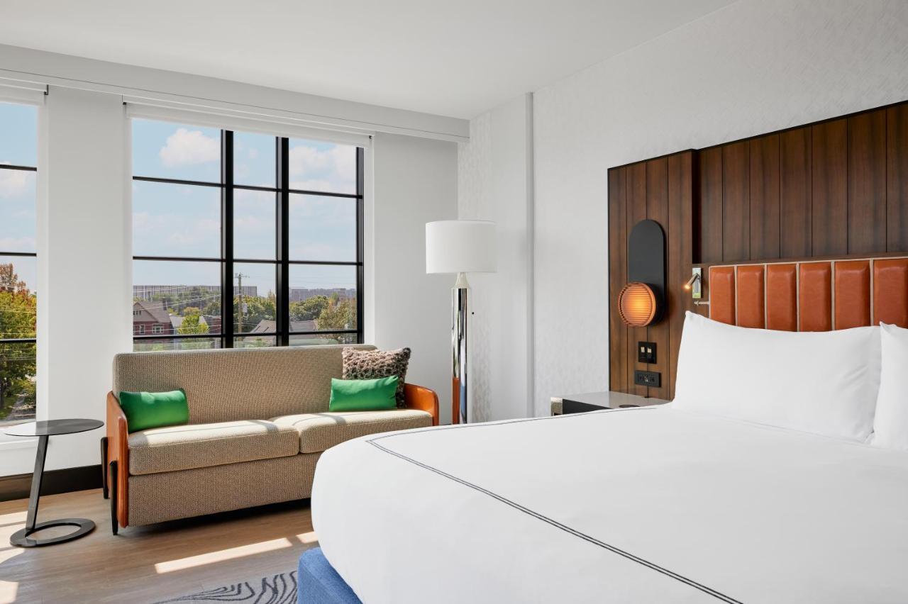 The Godfrey Detroit, Curio Collection By Hilton Hotell Exteriör bild