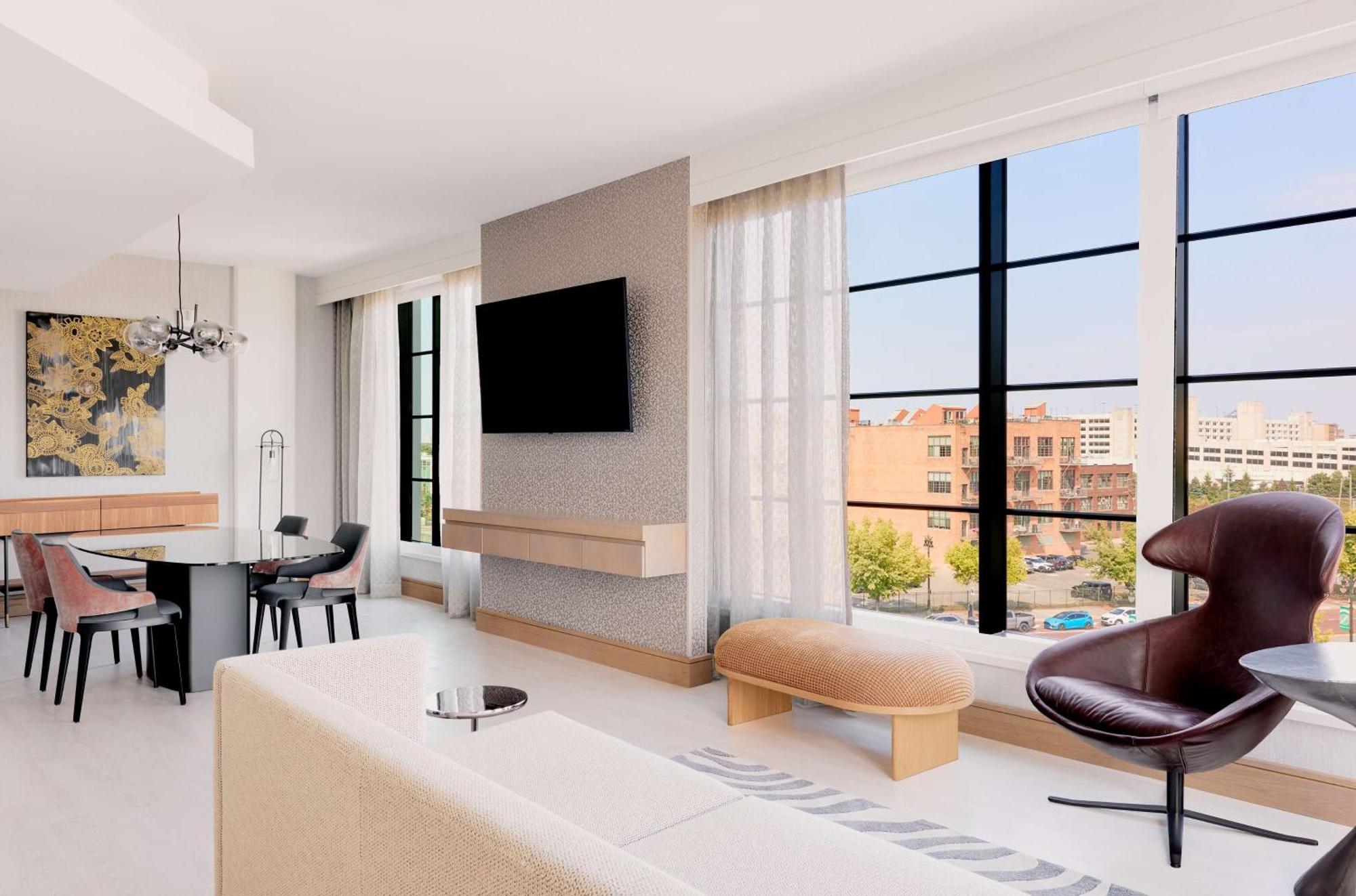 The Godfrey Detroit, Curio Collection By Hilton Hotell Exteriör bild