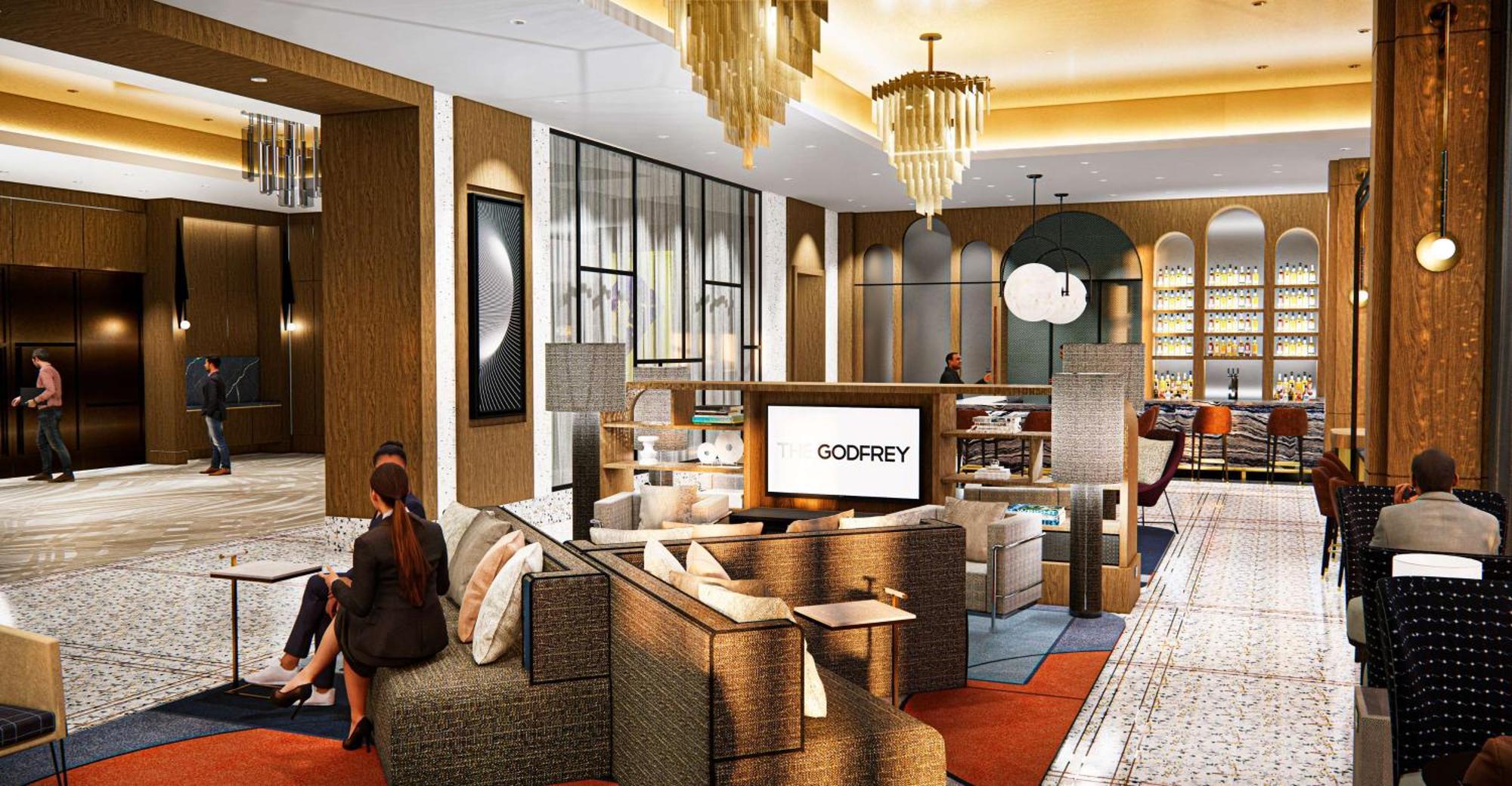 The Godfrey Detroit, Curio Collection By Hilton Hotell Exteriör bild